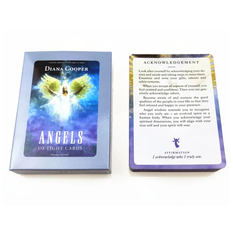 Angels of Light Cards Oracle Full English 54 Cards Deck Tarot Party Board Game 
Angels of Light Cards Oracle Full English 54 Cards Deck Tarot Party Board Game