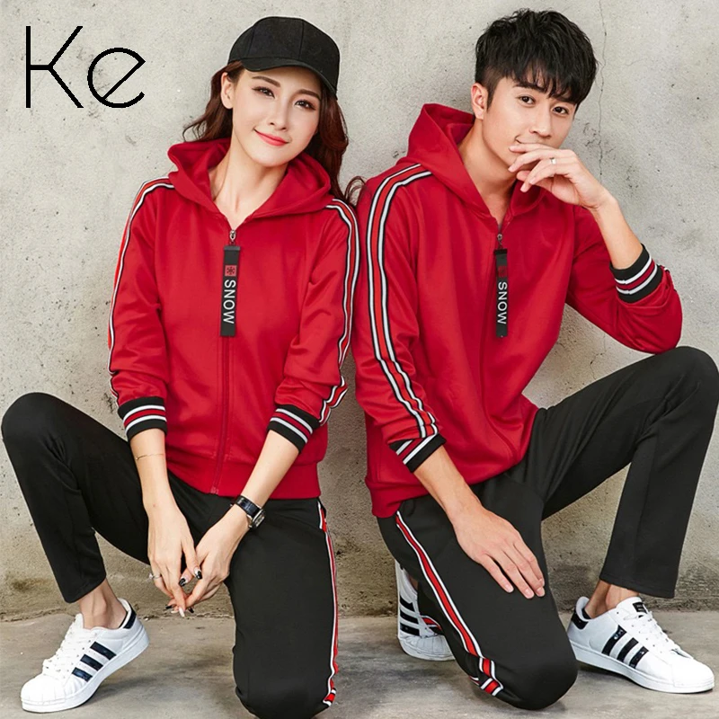 KE New 2021 2 pieces korean silk polyester sports set running leisure sports suits men women tracksuit man sportwear woman
KE New 2021 2 pieces korean silk polyester sports set running leisure sports suits men women tracksuit man sportwear woman