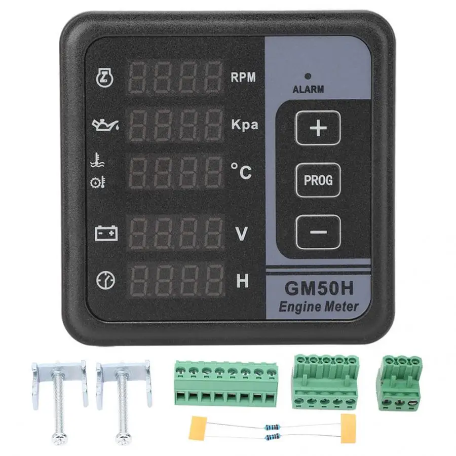 GM50HR Multi-functional Generator Panel Generator Panel Digital Meter Diesel Engine Monitor Tripod For Laser Level
GM50HR Multi-functional Generator Panel Generator Panel Digital Meter Diesel Engine Monitor Tripod For Laser Level