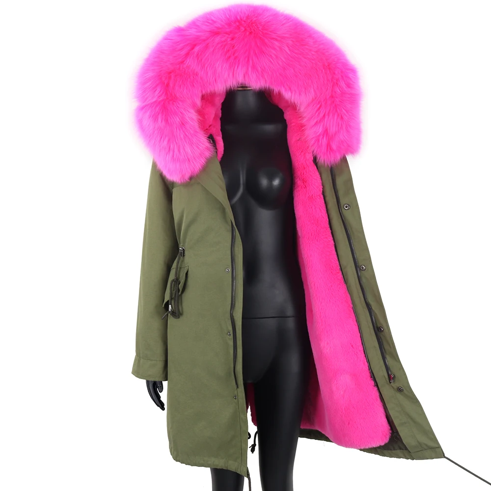 Женское зимнее пальто с подкладкой из искусственного кроличьего меха, водонепроницаемая парка, куртка из натурального меха со съемной подк... 
Женское зимнее пальто с подкладкой из искусственного кроличьего меха, водонепроницаемая парка, куртка из натурального меха со съемной подк...