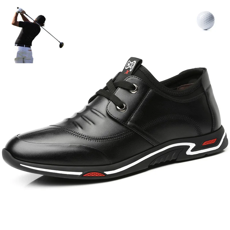 Men Outside Turf Golf Shoes Black Brown Leisure Golfer Sneakers Outdoor Golf Sport Shoes Training Sneakers Golfing for Men
Men Outside Turf Golf Shoes Black Brown Leisure Golfer Sneakers Outdoor Golf Sport Shoes Training Sneakers Golfing for Men