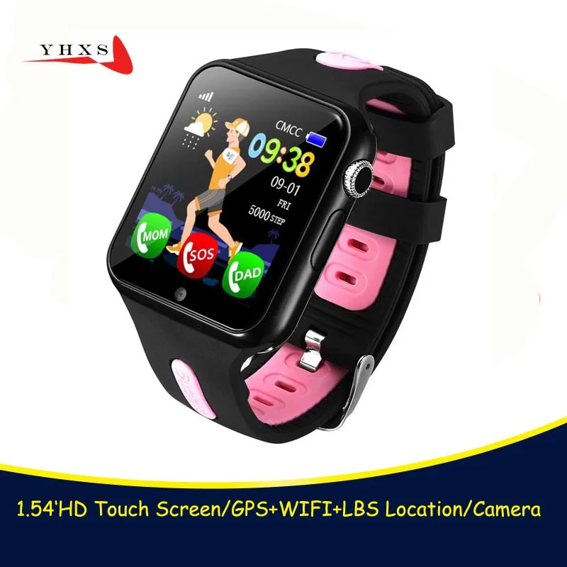 Remote HD Camera Smart Safe GPS LBS Tracker Location Finder SOS Call Anti-Lost Monitor V5K Watch Wristwatch for Kids Student
Remote HD Camera Smart Safe GPS LBS Tracker Location Finder SOS Call Anti-Lost Monitor V5K Watch Wristwatch for Kids Student