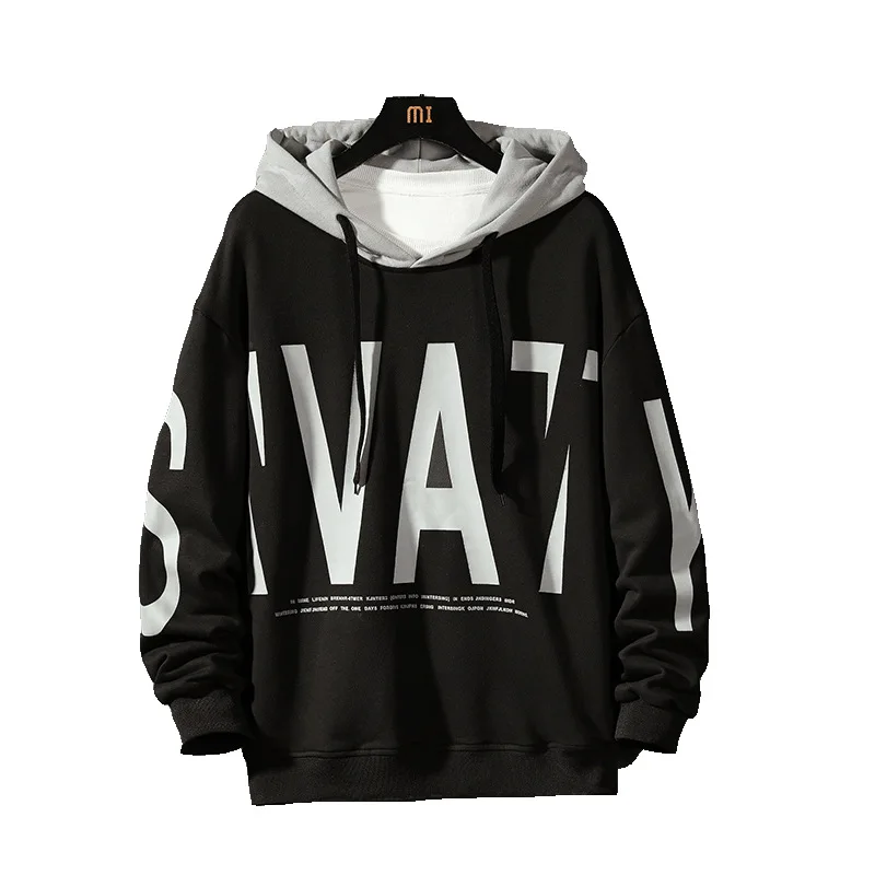 Sweater men's spring 2021 new Korean version of the trend of hooded hooded casual wild loose long-sleeved jacket jacket men
Sweater men's spring 2021 new Korean version of the trend of hooded hooded casual wild loose long-sleeved jacket jacket men