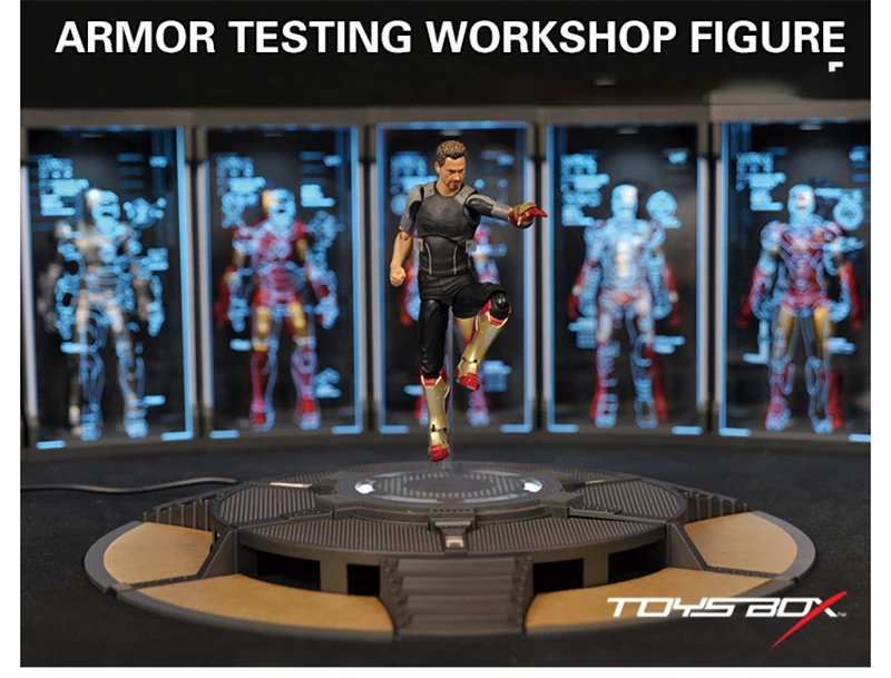 TOYS-BOX TB057 1/12 ComicaveTony Debugging Work Round Platform for 6" Action Figure Model Scene Component In Stock
TOYS-BOX TB057 1/12 ComicaveTony Debugging Work Round Platform for 6" Action Figure Model Scene Component In Stock