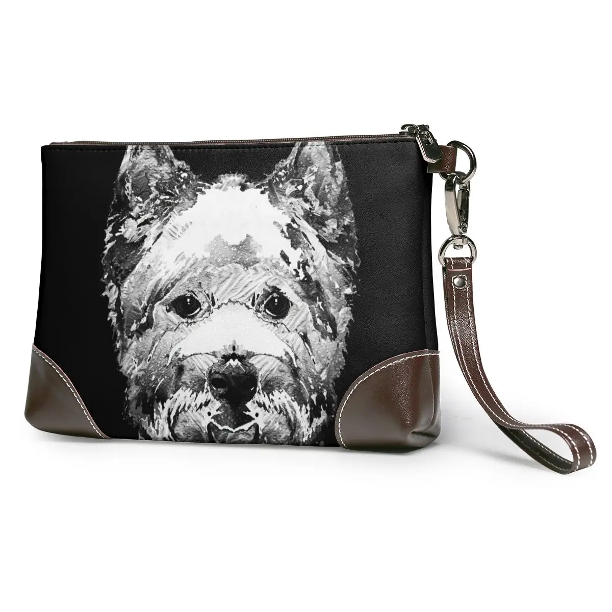 West Highland White Terrier Clutch Bag Vintage Leather Clutch Purse Evening Handle New Wallet
West Highland White Terrier Clutch Bag Vintage Leather Clutch Purse Evening Handle New Wallet
