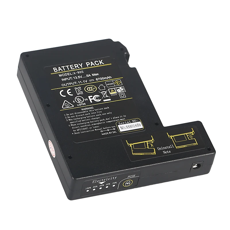 Original fiber fusion splicer battery FS-60E/A-80S/FS-60A/A-81S/FS-60C FS-60F machine battery
Original fiber fusion splicer battery FS-60E/A-80S/FS-60A/A-81S/FS-60C FS-60F machine battery