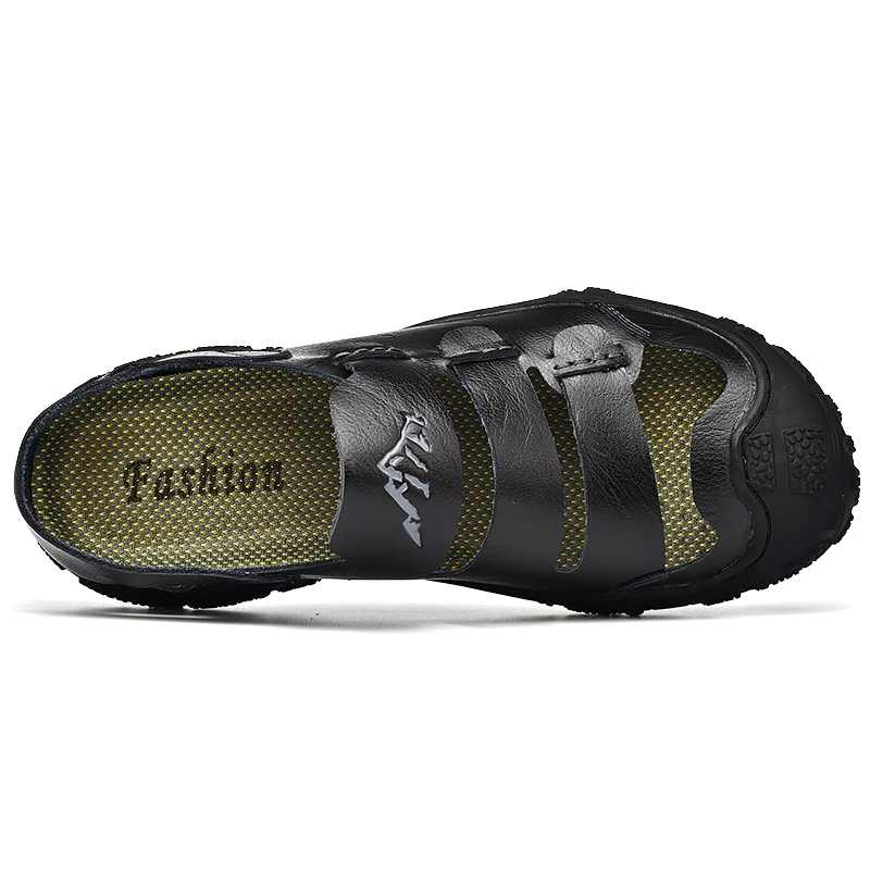 Large Size 48 Men's Leather Sandals Summer Classic Men's Shoes Slippers Soft Sole Sandals Rome Comfortable Outdoor Hiking Shoes
Large Size 48 Men's Leather Sandals Summer Classic Men's Shoes Slippers Soft Sole Sandals Rome Comfortable Outdoor Hiking Shoes