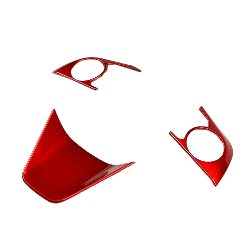 3PCs Car Red Steering Wheel Cover Decoration Trim Kit for Toyota Camry 2018 2019
3PCs Car Red Steering Wheel Cover Decoration Trim Kit for Toyota Camry 2018 2019