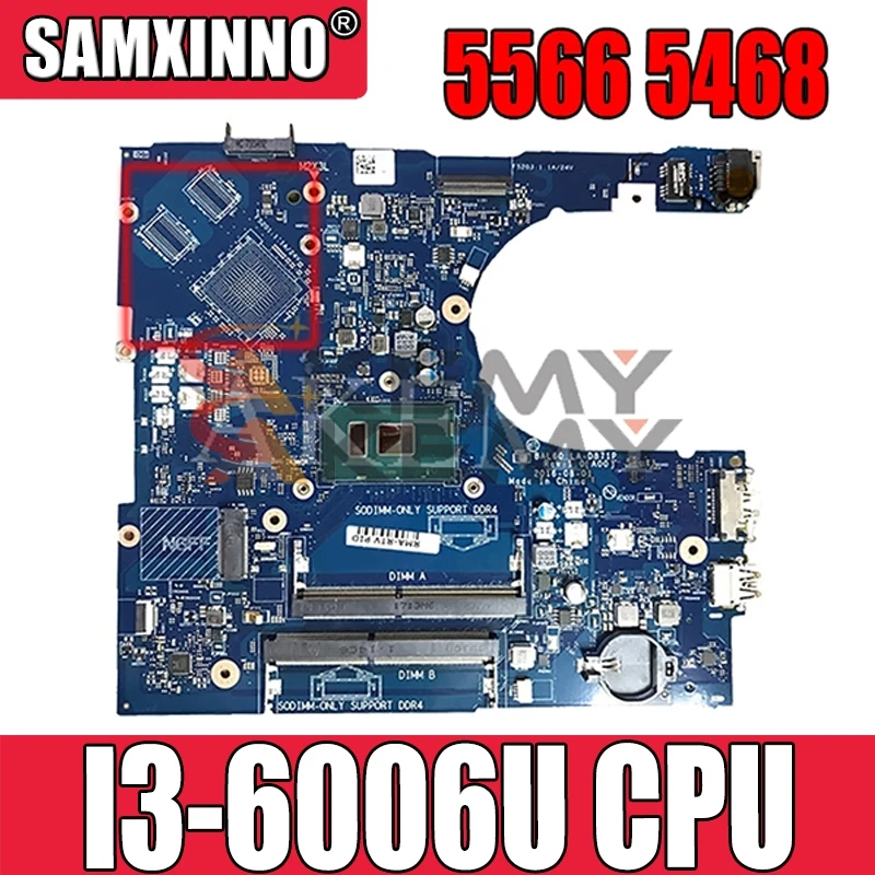 Новый для dell inspiron 5566 5468 материнская плата 0KCKCP 0DPC8T LA-D871P I3-6006U SR2UW 100% тестирование
Новый для dell inspiron 5566 5468 материнская плата 0KCKCP 0DPC8T LA-D871P I3-6006U SR2UW 100% тестирование