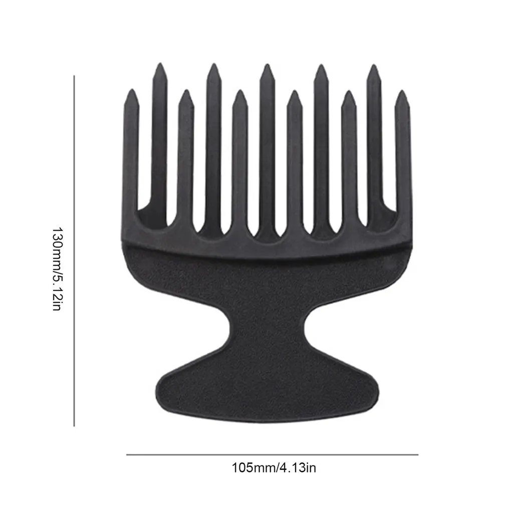 

Men's Oil Hair Texture Comb Comfortable Hand Thick Durable Comb Body Rounded Wide Tooth Comb Sealed Bag