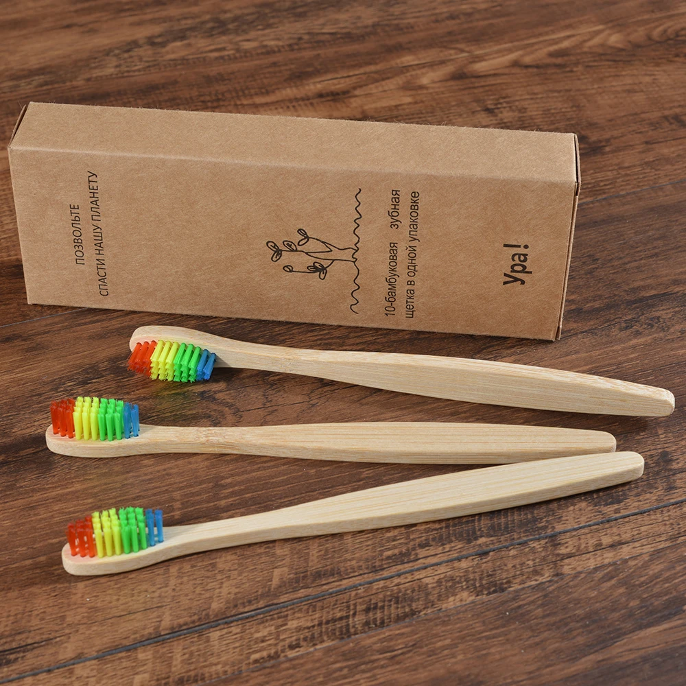 4PCS Natural Bamboo Toothbrush Set Soft Bristle Charcoal Teeth Whitening Bamboo Toothbrushes Soft Dental Oral Care 
4PCS Natural Bamboo Toothbrush Set Soft Bristle Charcoal Teeth Whitening Bamboo Toothbrushes Soft Dental Oral Care