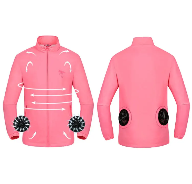 2021 New Outdoor Fan Cooling Jacket Men Women Outdoor Sports Coat Solid Color Sun Protection Fishing Couple Outfit woman jacket
2021 New Outdoor Fan Cooling Jacket Men Women Outdoor Sports Coat Solid Color Sun Protection Fishing Couple Outfit woman jacket