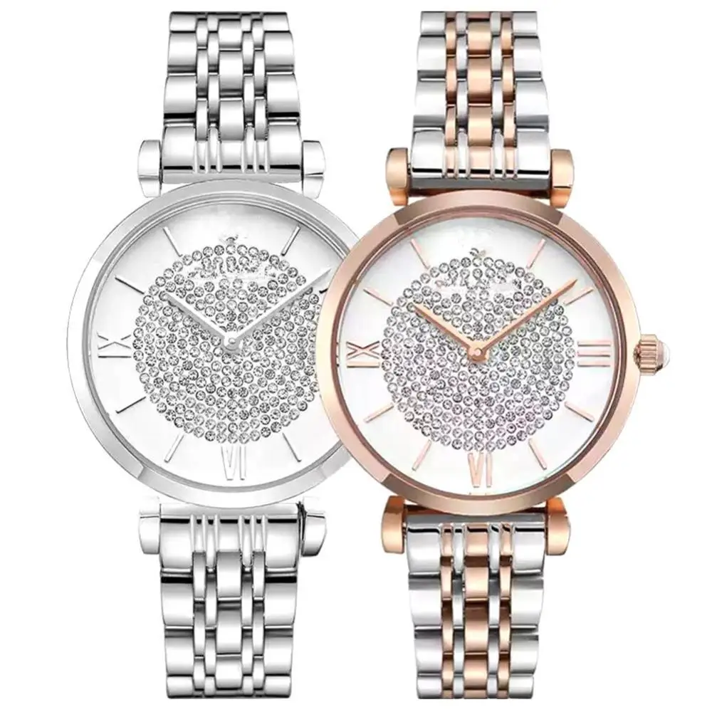 40%HOT Women Paved Rhinestone Roman Numerals Round Dial Alloy Band Analog Quartz Watch
40%HOT Women Paved Rhinestone Roman Numerals Round Dial Alloy Band Analog Quartz Watch
