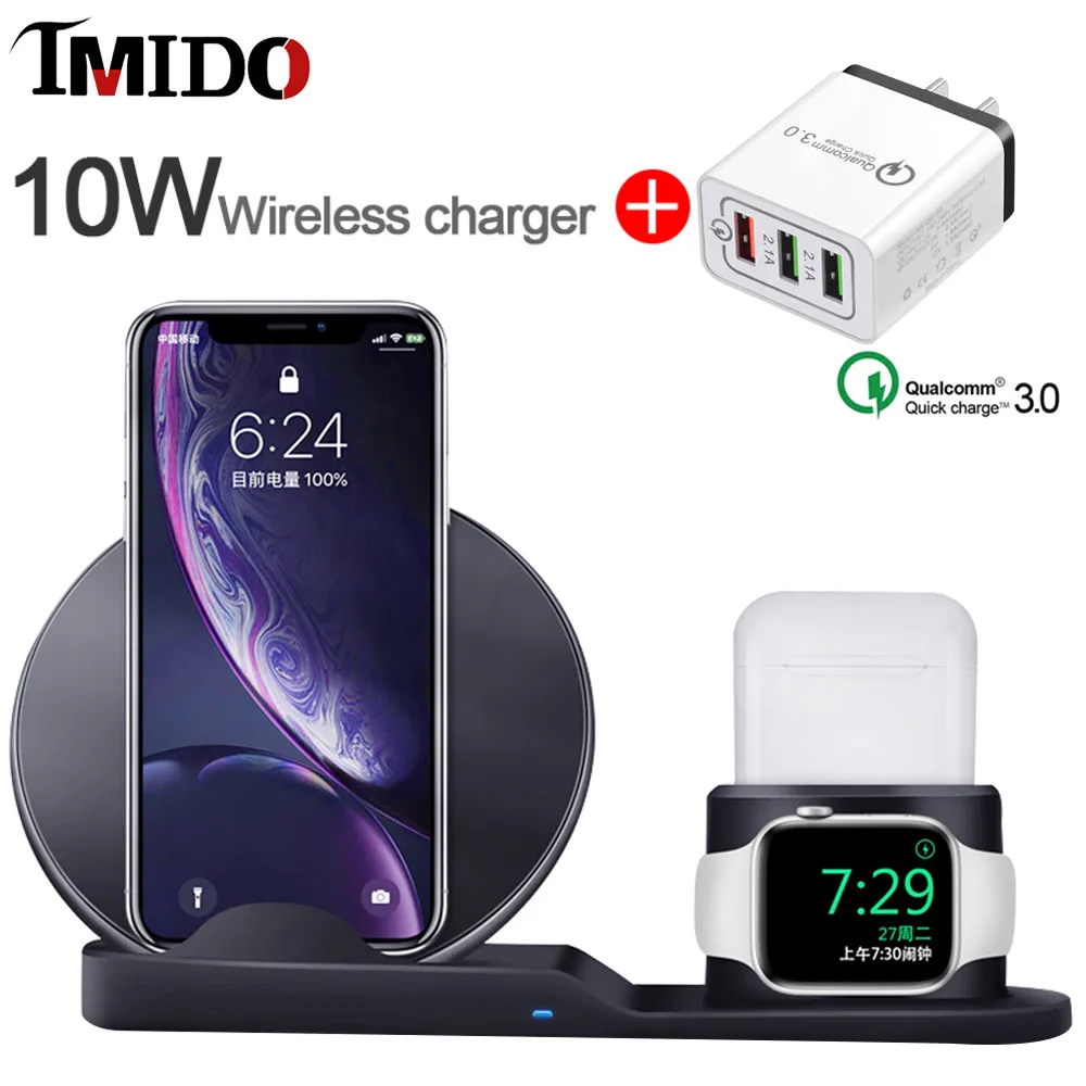 Универсальный 18 Вт USB quick charge 3 0 для Iphone 11 EU US Plug мобильный телефон Быстрое