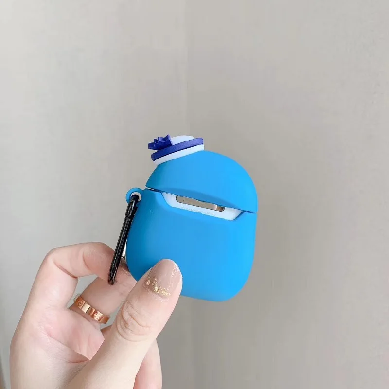 Smooth Silicone Cute 3D Cartoon Blue Fat Sailor Penguin With Hat Earphone Case For Airpods1/2 Buy One Get Anti-lost Ring Free
Smooth Silicone Cute 3D Cartoon Blue Fat Sailor Penguin With Hat Earphone Case For Airpods1/2 Buy One Get Anti-lost Ring Free