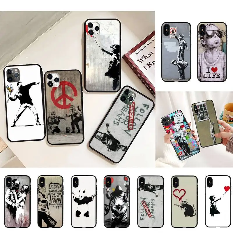 Banksy Albert banksy palestine Phone Case For iphone 13 8 7 6 6S Plus 5 5S SE 2020 12pro max XR X XS MAX 11 Fundas Coque Shell
Banksy Albert banksy palestine Phone Case For iphone 13 8 7 6 6S Plus 5 5S SE 2020 12pro max XR X XS MAX 11 Fundas Coque Shell