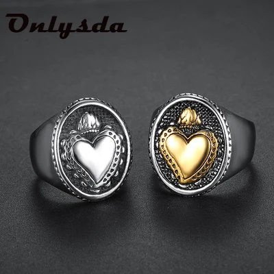 Нам Размеры Бесплатная доставка Нержавеющая сталь женские мужские байкерские в стиле «панк» Сердца Иисуса Бог кольцо крест амулет ювелирные изделия для мужчин подарок
Нам Размеры Бесплатная доставка Нержавеющая сталь женские мужские байкерские в стиле «панк» Сердца Иисуса Бог кольцо крест амулет ювелирные изделия для мужчин подарок