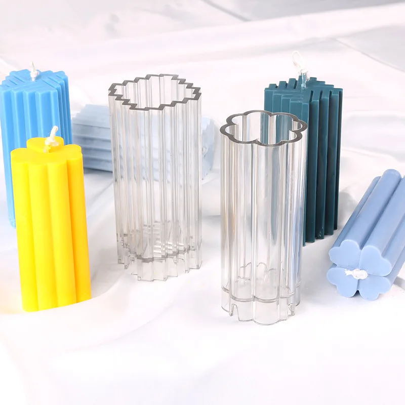 1pc Candle Mold Square Shape Molds Woven Pattern & Four-leaf Clover Cylinder Candle Mold Scented Candle DIY Tools
1pc Candle Mold Square Shape Molds Woven Pattern & Four-leaf Clover Cylinder Candle Mold Scented Candle DIY Tools