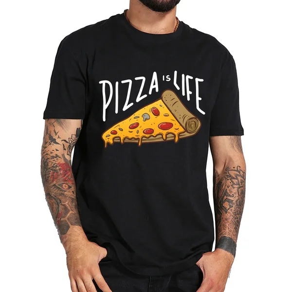 pizza is life T Shirt Men T-Shirt Breathable Tshirt Men Funny Print Fashion Tee Short Sleeve Summer Tops Male
pizza is life T Shirt Men T-Shirt Breathable Tshirt Men Funny Print Fashion Tee Short Sleeve Summer Tops Male