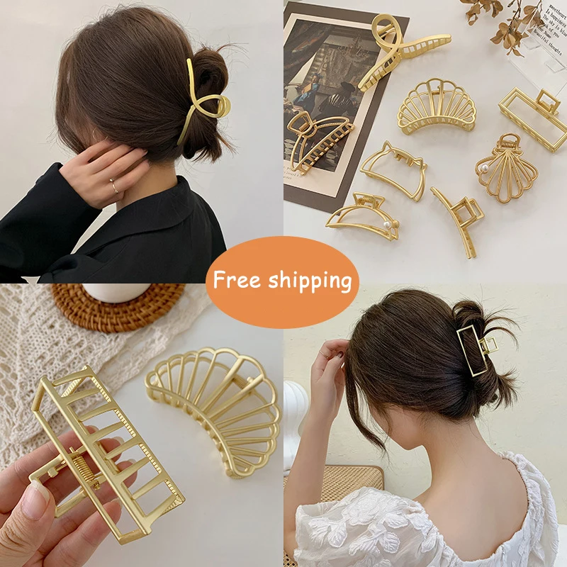 Back of the head shark catch clip hair catch female Korean metal hair clip retro hair accessories clip head jewelry hair clip fa
Back of the head shark catch clip hair catch female Korean metal hair clip retro hair accessories clip head jewelry hair clip fa