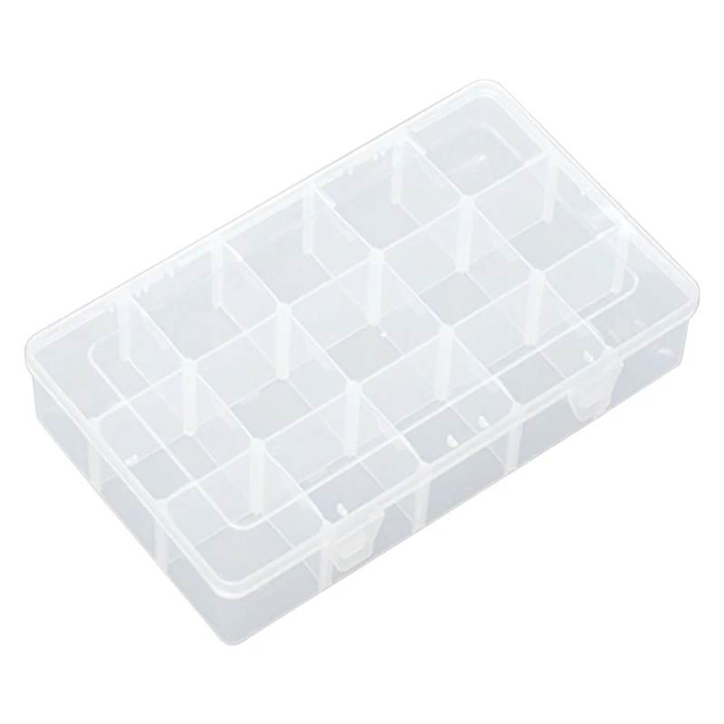 T3EB 15-Grid Washi Tape Collection Case Clear Jewelry Storage Box Organizer Container with Removable Dividers for Home Office 
T3EB 15-Grid Washi Tape Collection Case Clear Jewelry Storage Box Organizer Container with Removable Dividers for Home Office