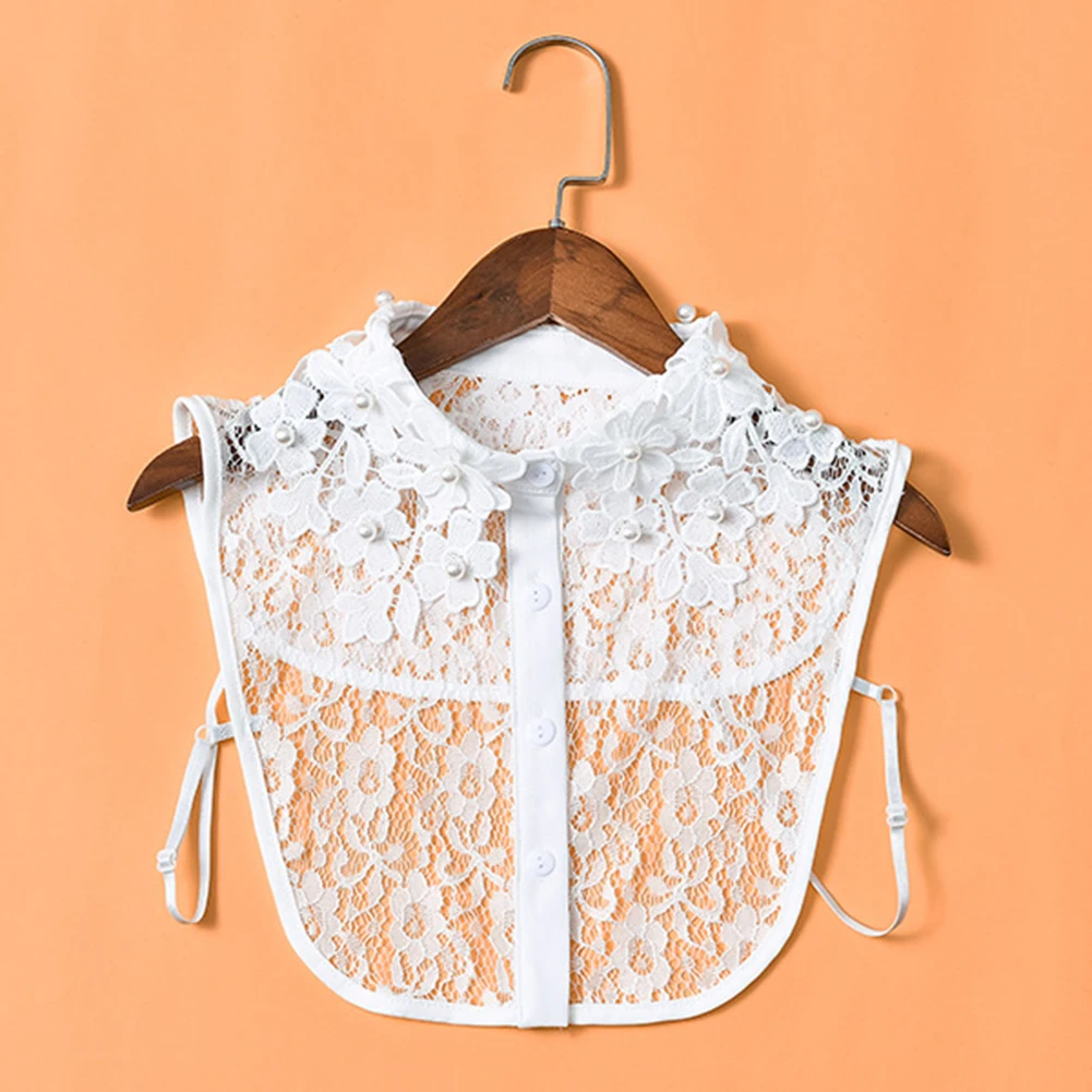 Vintage Fashion Clothes Collar Neckline Ruffles Fake Collar Shoulder Wrap Chiffon Lace False Collar for Women
Vintage Fashion Clothes Collar Neckline Ruffles Fake Collar Shoulder Wrap Chiffon Lace False Collar for Women