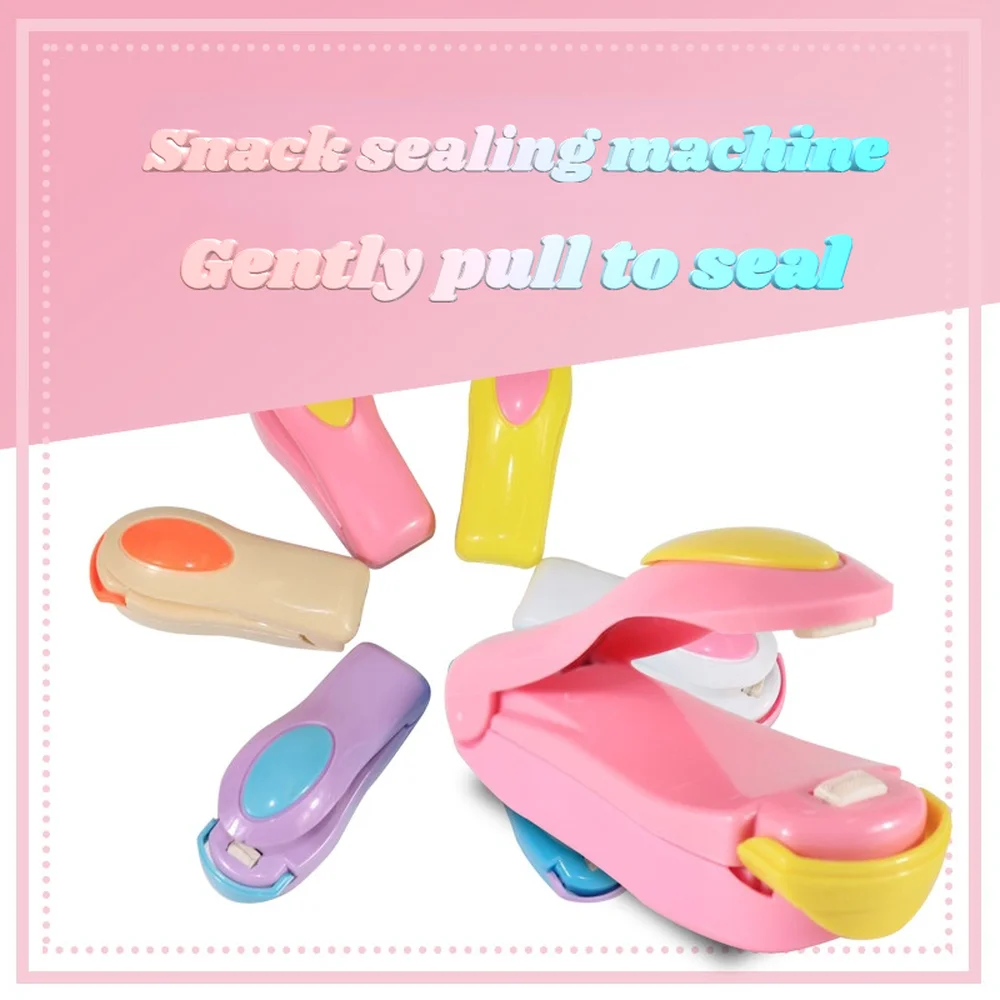 Mini Portable Food Clip Heat Sealing Machine Sealer Hand Pressure Home Snack Bag Utensils Gadgets Item Kitchen Accessories Tools
Mini Portable Food Clip Heat Sealing Machine Sealer Hand Pressure Home Snack Bag Utensils Gadgets Item Kitchen Accessories Tools