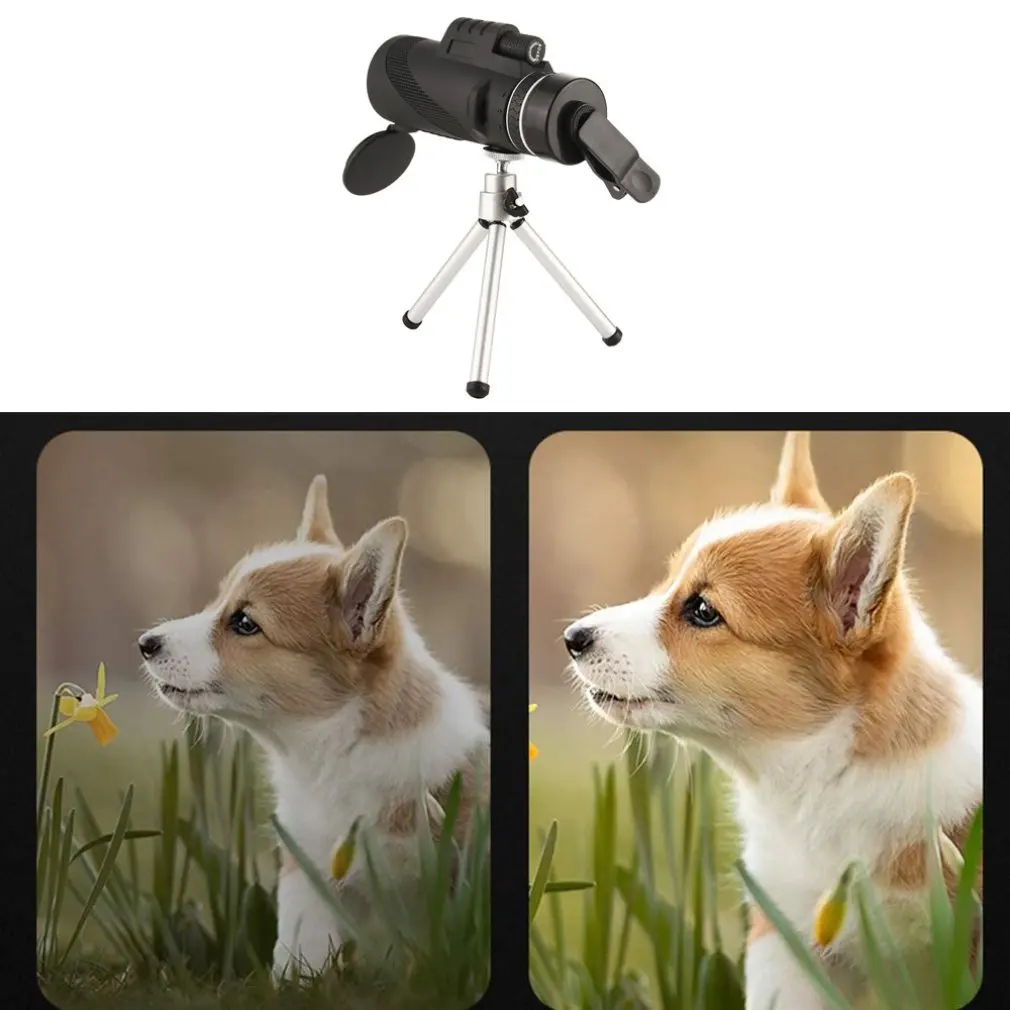 High Definition Monocular Telescope Portable Telescope Camera Lens Powerful Smartphone Telescope Pocket Telescope
High Definition Monocular Telescope Portable Telescope Camera Lens Powerful Smartphone Telescope Pocket Telescope