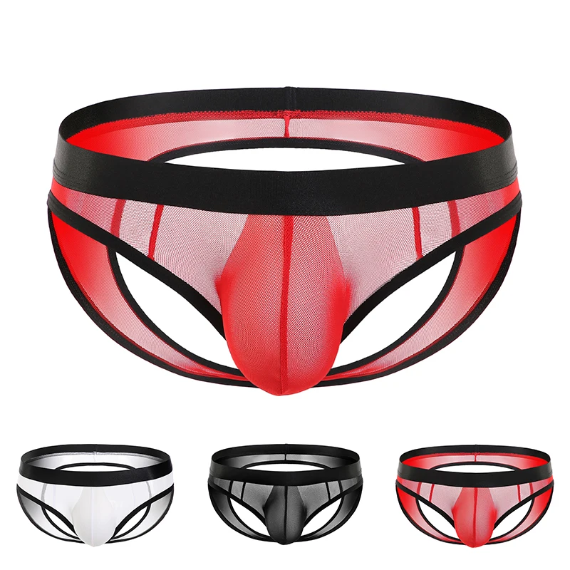Mens Athletic Supporter Mesh Breathable Jockstrap Elastic Waistband Gay Underwear Sexy Open Butt Elastic Thong see through pant
Mens Athletic Supporter Mesh Breathable Jockstrap Elastic Waistband Gay Underwear Sexy Open Butt Elastic Thong see through pant