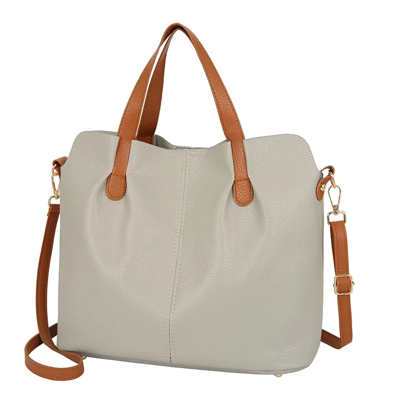 Pure Color 2021 Bags The European And American Wind Litchi Grain Character Ins One Shoulder Aslant Women hand-held Tote Bag
Pure Color 2021 Bags The European And American Wind Litchi Grain Character Ins One Shoulder Aslant Women hand-held Tote Bag