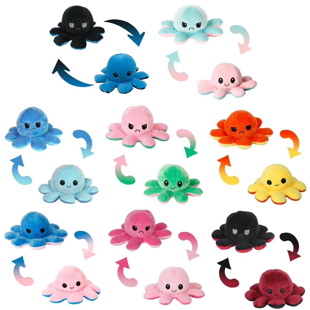 Brand Plush Home Octopus Fidget Kids Two-side Kids Octops Toy Doll Flip Stuffed 2021 Octopus pulpo Accessories juguete pulpo Toy
Brand Plush Home Octopus Fidget Kids Two-side Kids Octops Toy Doll Flip Stuffed 2021 Octopus pulpo Accessories juguete pulpo Toy