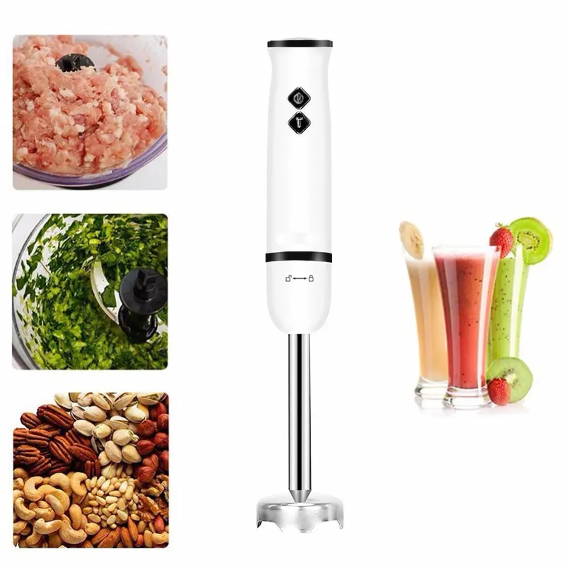 Kitchen Food Processor 4 in 1 Hand-held Mixer Food Multi-Function Meat Grinder Mixer Electric Whisk Mixed Kitchen Equipment
Kitchen Food Processor 4 in 1 Hand-held Mixer Food Multi-Function Meat Grinder Mixer Electric Whisk Mixed Kitchen Equipment
