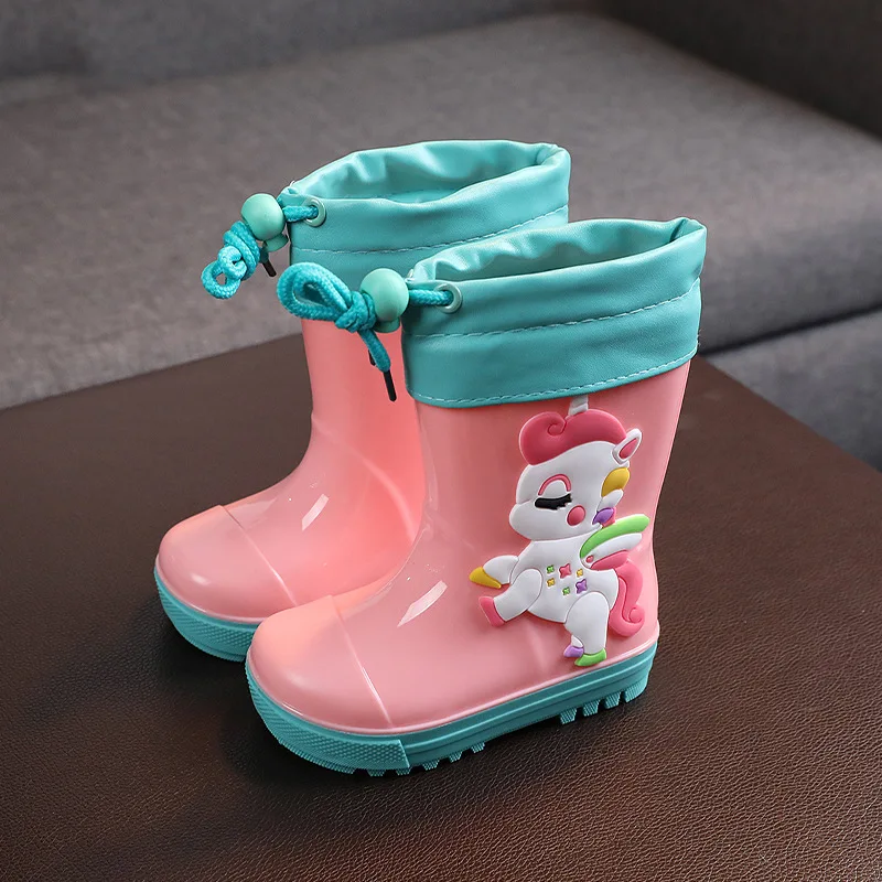 Unicorn Rubber Boots For Children Kids Rain Boots Boy Waterproof Shoes Autumn New Cartoon Pvc Fashion Non-slip Girls Water Shoes
Unicorn Rubber Boots For Children Kids Rain Boots Boy Waterproof Shoes Autumn New Cartoon Pvc Fashion Non-slip Girls Water Shoes