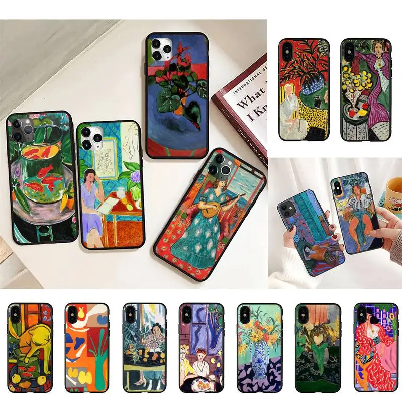 FHNBLJ Henri Matisse Art Painting Phone Case for iPhone 11 12 13 mini pro XS MAX 8 7 6 6S Plus X 5S SE 2020 XR case
FHNBLJ Henri Matisse Art Painting Phone Case for iPhone 11 12 13 mini pro XS MAX 8 7 6 6S Plus X 5S SE 2020 XR case