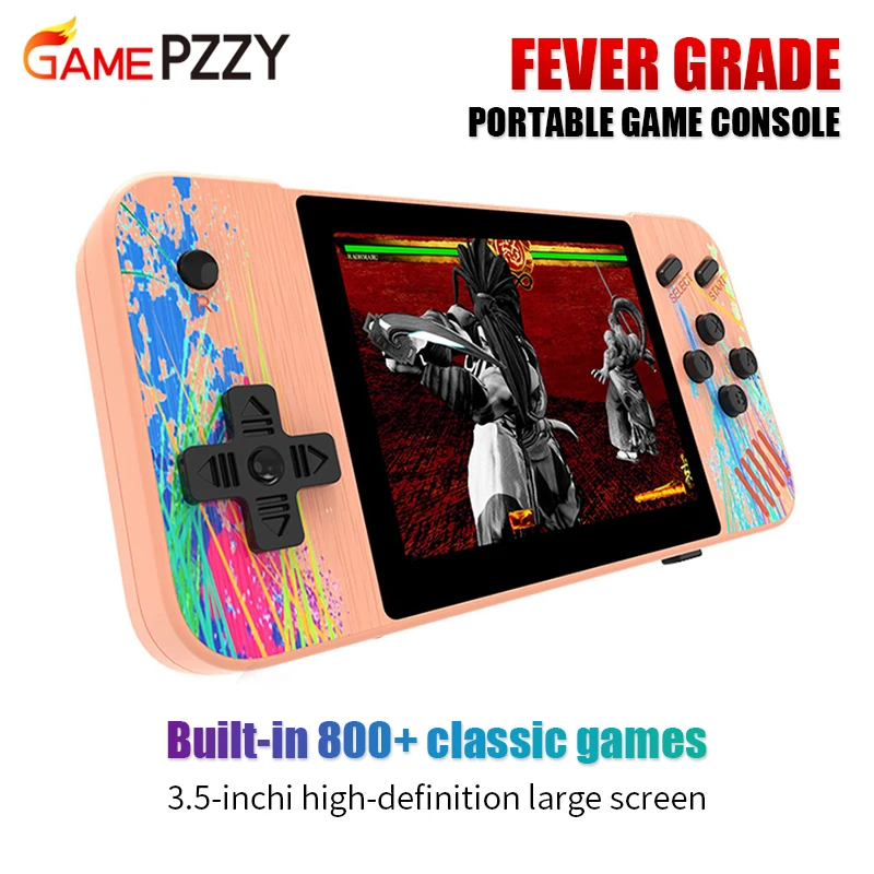 Новая игровая консоль G3 со встроенными 800 + играми, 3,5 дюймовый HD большой экран, длительное время автономной работы, для двух игроков в подаро...
Новая игровая консоль G3 со встроенными 800 + играми, 3,5 дюймовый HD большой экран, длительное время автономной работы, для двух игроков в подаро...