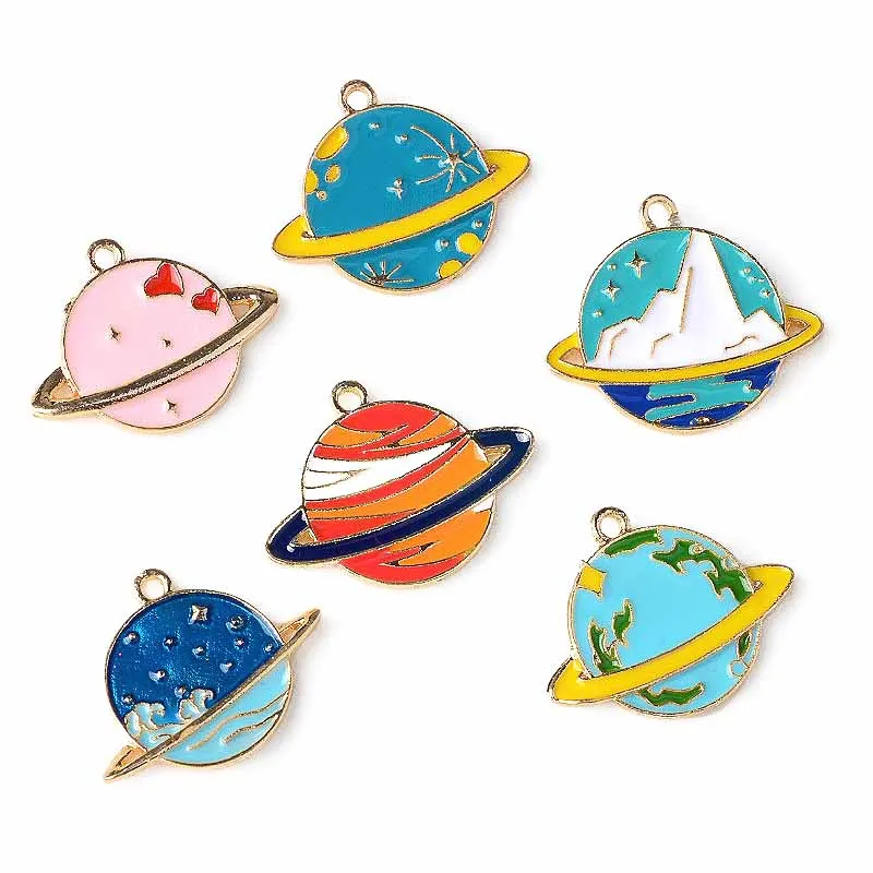 10Pcs Mix Size Planet Earth Style Alloy Metal Drop Oil Charms KC Gold Pendant For DIY Bracelet Necklace Handmake Jewelry Crafts
10Pcs Mix Size Planet Earth Style Alloy Metal Drop Oil Charms KC Gold Pendant For DIY Bracelet Necklace Handmake Jewelry Crafts