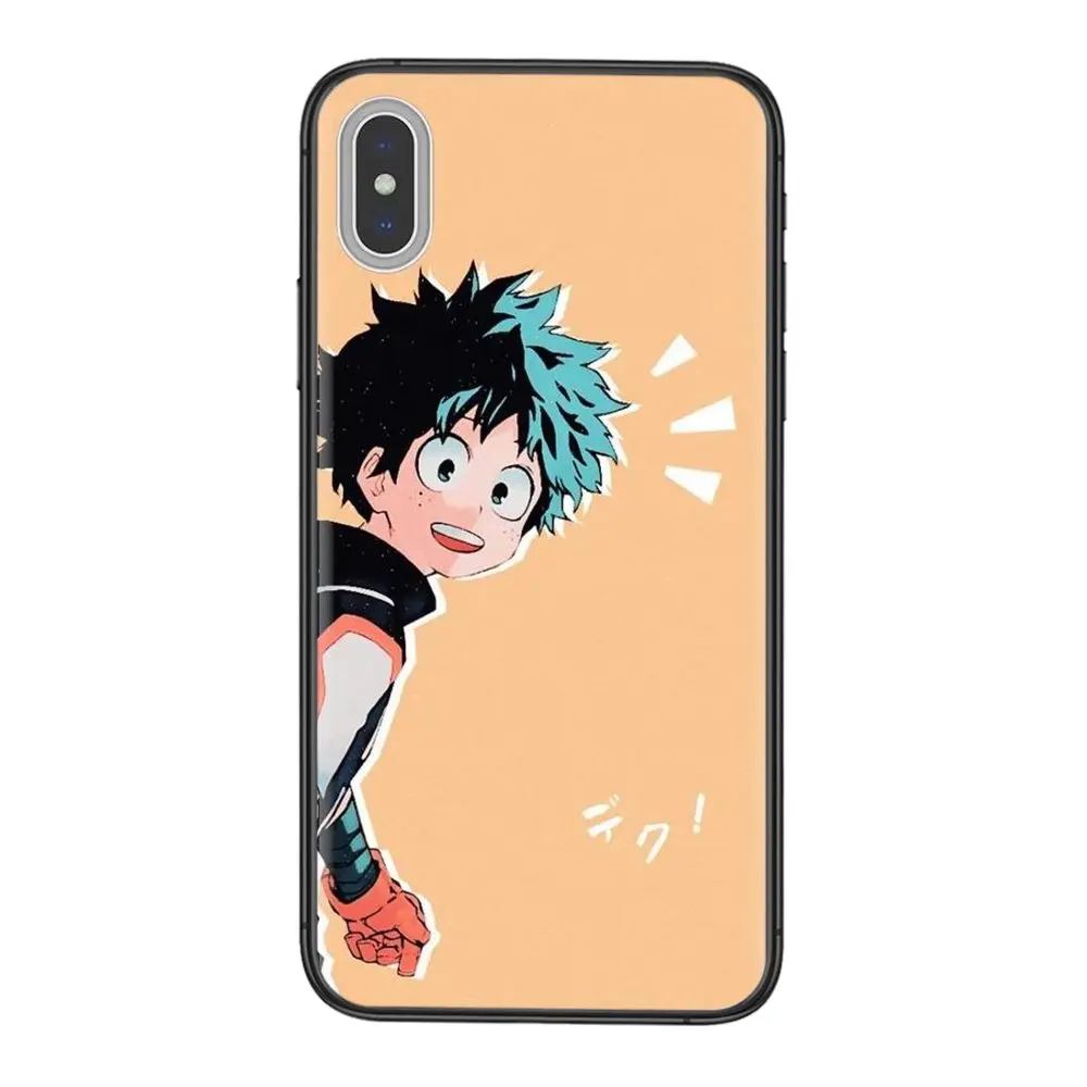 Дешевые мужские аксессуары для Xiaomi Redmi 9 8 7 K40 9A 9C Pro Plus Nfc K30 K20 My Hero Boku No Академия Deku