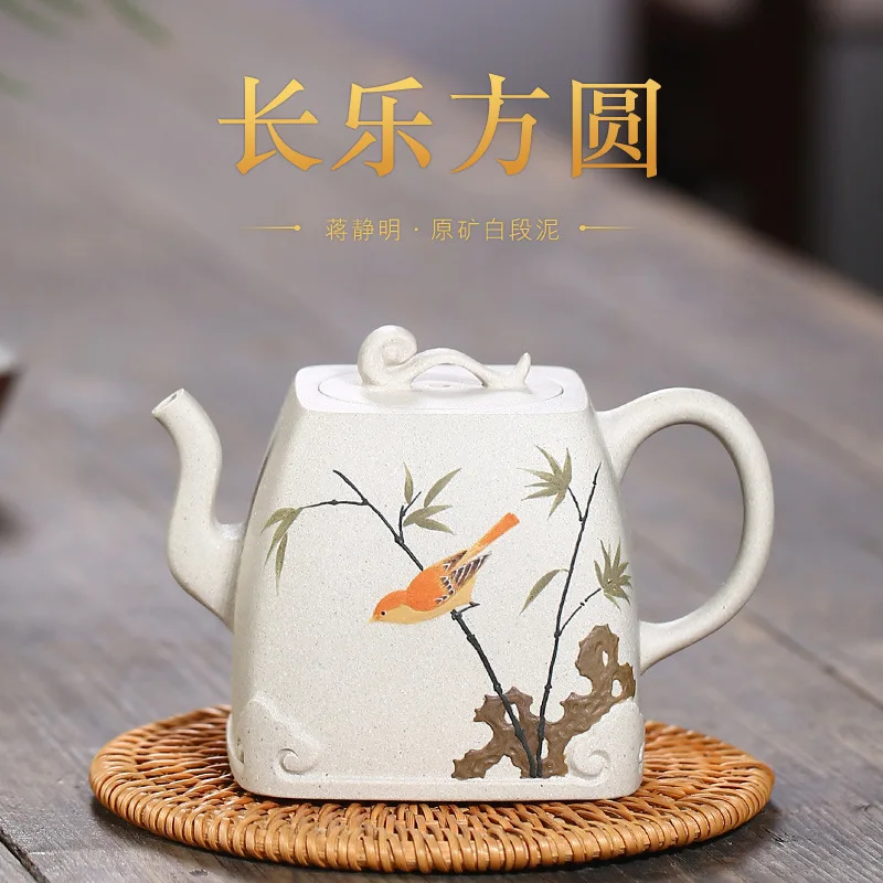 ★Необработанная руда Jiang Jingming, белого цвета, горшок из окрашенной глины, чайники, дождь, Средний песок
★Необработанная руда Jiang Jingming, белого цвета, горшок из окрашенной глины, чайники, дождь, Средний песок