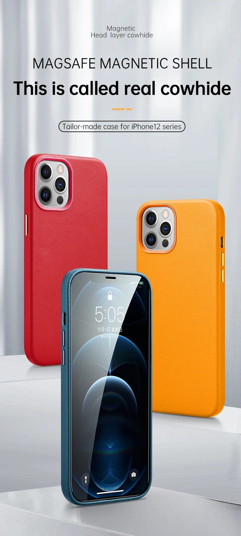 С натуральным лицевым покрытием; Коровья кожа задняя крышка для iphone 12 mini/ iphone 12 pro max из натуральной кожи в винтажном стиле бизнес-чехол для те...
С натуральным лицевым покрытием; Коровья кожа задняя крышка для iphone 12 mini/ iphone 12 pro max из натуральной кожи в винтажном стиле бизнес-чехол для те...