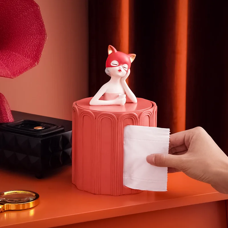 Nordic Resin Cute Girl Tissue Box Living Room Entrance Key Storage Kitchen Paper Holder Storage Bathroom Decoration Accessories
Nordic Resin Cute Girl Tissue Box Living Room Entrance Key Storage Kitchen Paper Holder Storage Bathroom Decoration Accessories