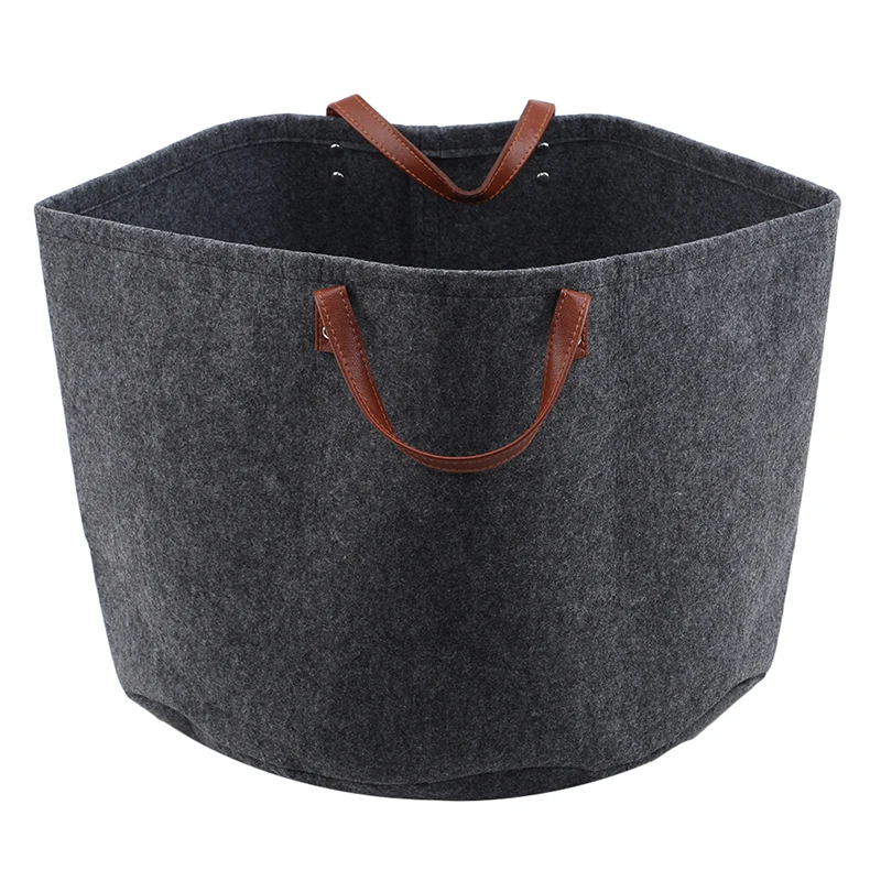 Portable Felt Handy Dirty Clothes Storage Basket Bathroom Laundry Basket Environment Living Room Kids Toy Clothes Baskets
Portable Felt Handy Dirty Clothes Storage Basket Bathroom Laundry Basket Environment Living Room Kids Toy Clothes Baskets