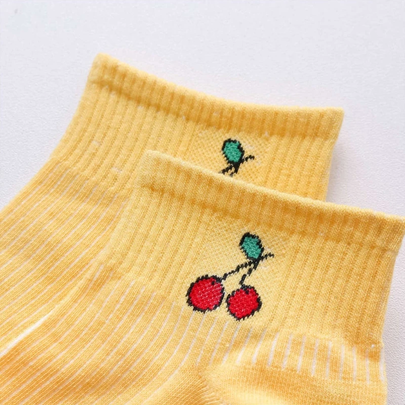 Women Girls Boat Ankle Socks Low Cut Fruit Embroidery Summer Casual Candy Color
Women Girls Boat Ankle Socks Low Cut Fruit Embroidery Summer Casual Candy Color