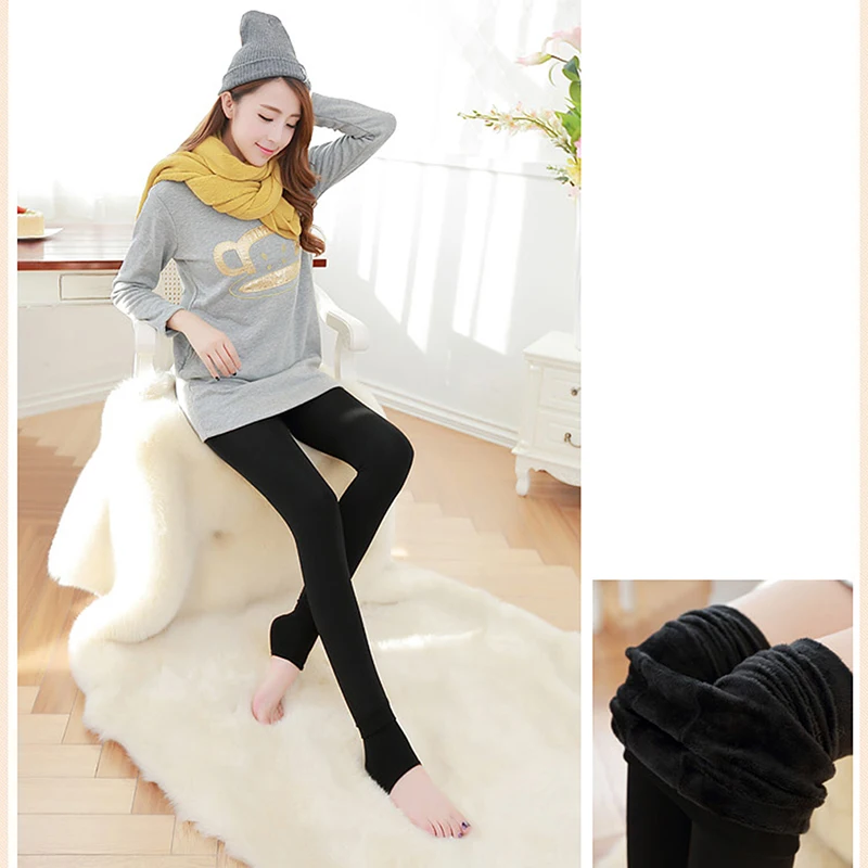 Autumn Winter Leggings Seamless Plush Velvet Thick Warm Leggings Female Warm Bottom Pants Soft Elastic Leggings Legins
Autumn Winter Leggings Seamless Plush Velvet Thick Warm Leggings Female Warm Bottom Pants Soft Elastic Leggings Legins