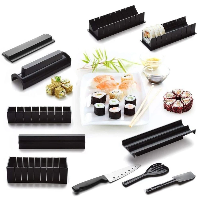 11 Pcs DIY Sushi Making Kit Sushi Mold Kitchen Cooking Tools Sushi Maker DIY Sushi Rice Roller Mold
11 Pcs DIY Sushi Making Kit Sushi Mold Kitchen Cooking Tools Sushi Maker DIY Sushi Rice Roller Mold