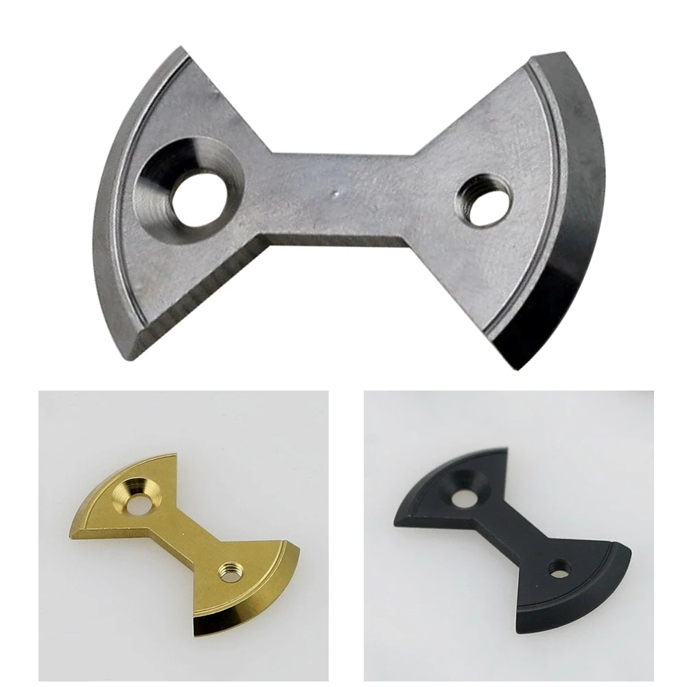Titanium TC4 Bicycle Pedal Replacement Reinforce Bowtie Plate 4pcs +81.5mm Spindle for Bike Pedals Speedplay Zero / Light Action
Titanium TC4 Bicycle Pedal Replacement Reinforce Bowtie Plate 4pcs +81.5mm Spindle for Bike Pedals Speedplay Zero / Light Action