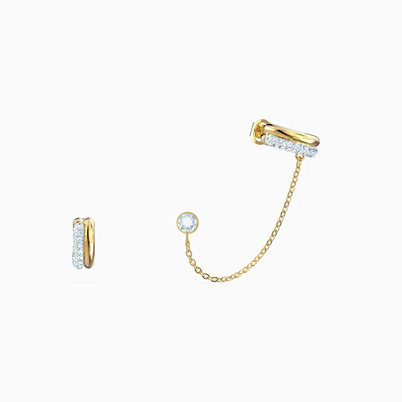 Fashion SWA Necklace Bracelet Earrings New Era Set Modern Element Buckle Decoration Gold Buckle Ladies Fashion Jewelry Gift
Fashion SWA Necklace Bracelet Earrings New Era Set Modern Element Buckle Decoration Gold Buckle Ladies Fashion Jewelry Gift