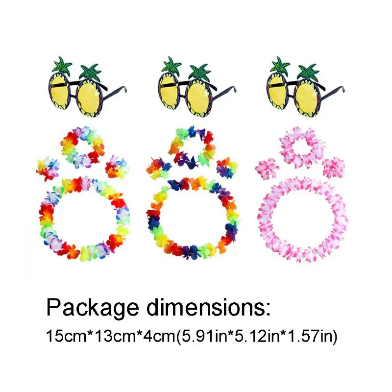 Pineapple Sunglasses Wreath Garland Glasses Set Hawaiian Tropical Beach Party Props Decoration Supplies
Pineapple Sunglasses Wreath Garland Glasses Set Hawaiian Tropical Beach Party Props Decoration Supplies