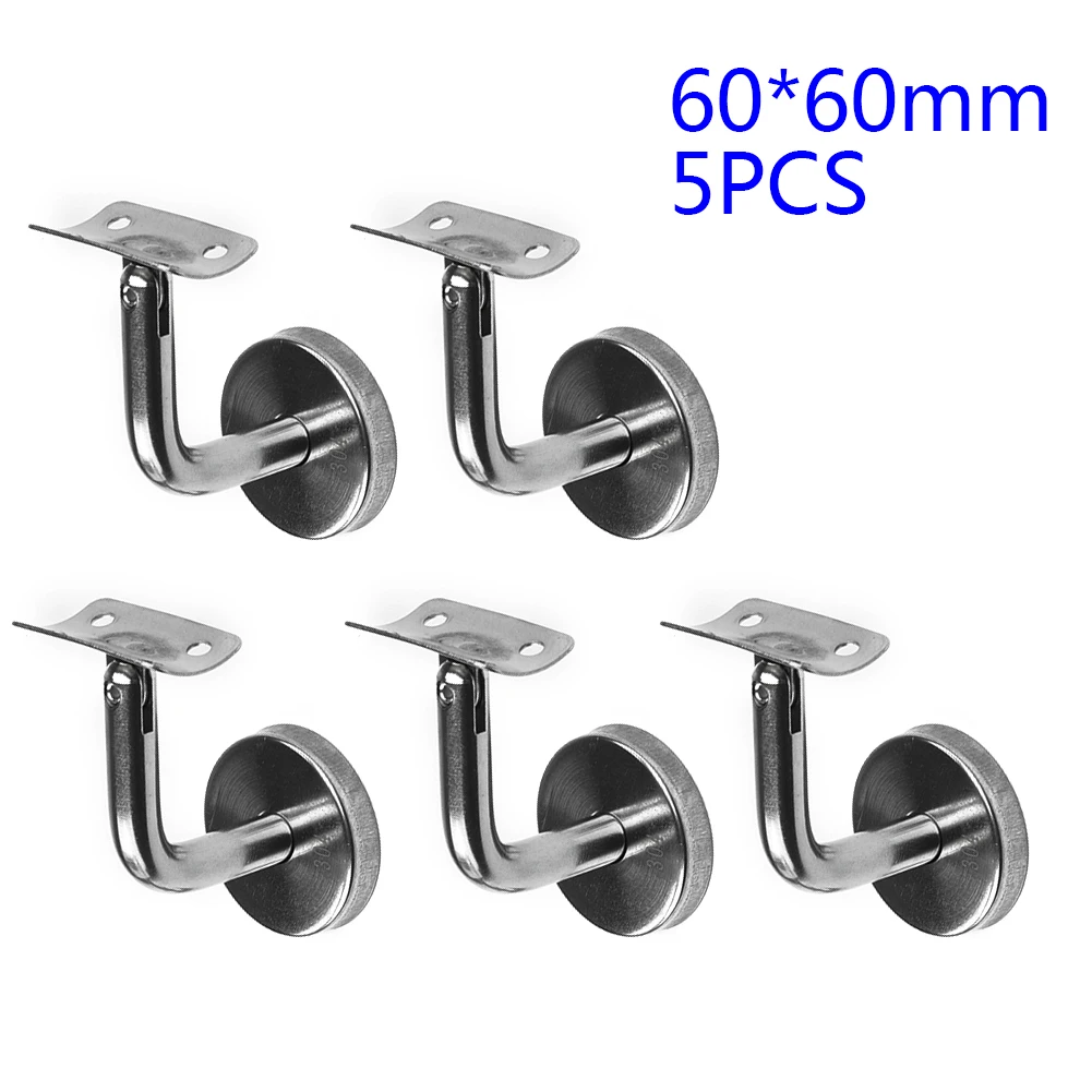 5pcs Stainless Steel Handrail Guardrail Stair Railing Support Stair Wall Bracket Stair Handrail Brackets Bent Support Railing
5pcs Stainless Steel Handrail Guardrail Stair Railing Support Stair Wall Bracket Stair Handrail Brackets Bent Support Railing