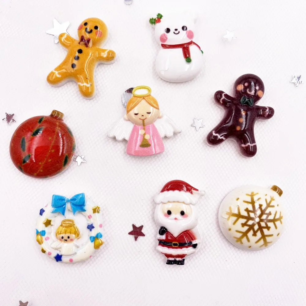 20pcs Resin Colorful Christmas Combination Flatback Cabochon Stone Figurines Christmas Embellishments DIY Scrapbook Craft H30
20pcs Resin Colorful Christmas Combination Flatback Cabochon Stone Figurines Christmas Embellishments DIY Scrapbook Craft H30