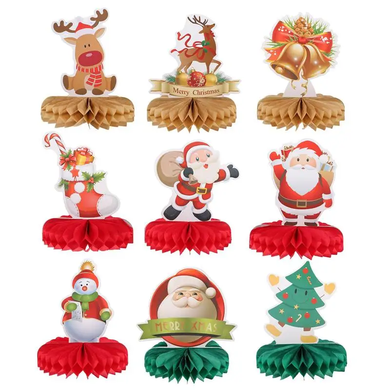9pcs Christmas Themed Adornments Funny Decors Home Desktop Ornaments Xmas Party Home Navidad Accessories
9pcs Christmas Themed Adornments Funny Decors Home Desktop Ornaments Xmas Party Home Navidad Accessories